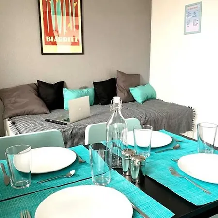 Apartment Parking Fibre Netflix Balcon Surfrack Biarritz
